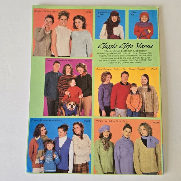 Interweave Knits Fall 2002 Knitting Magazine With Sweater Patterns & Fall Styles - Picture 3 of 10